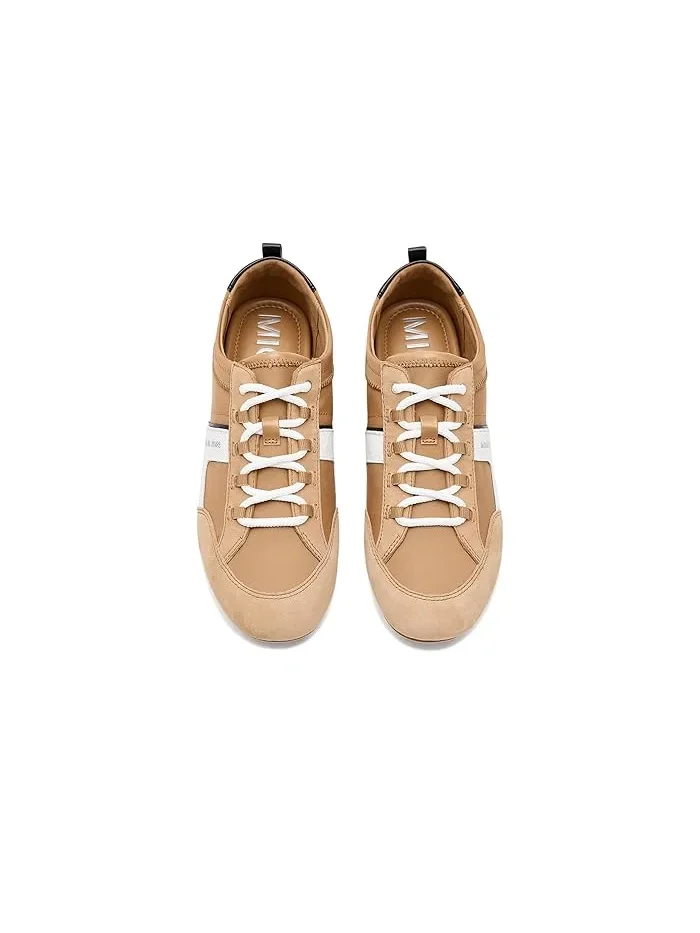 Кроссовки женские Keely Trainer MICHAEL Michael Kors — изображение 2 из 4, арахисовый