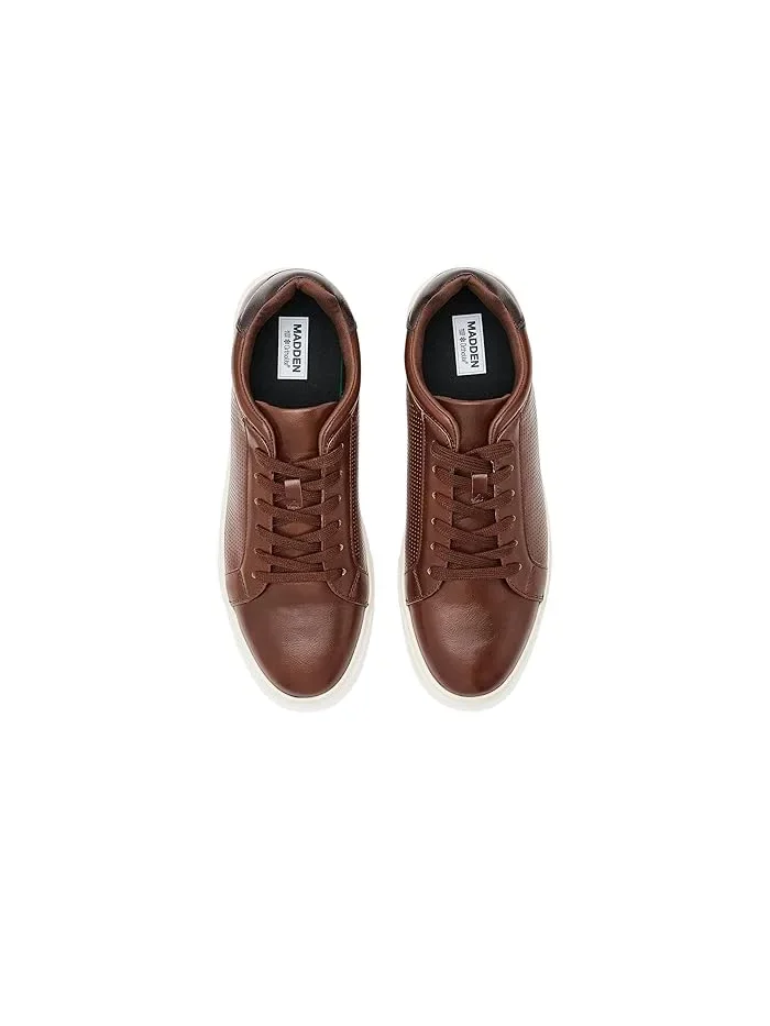 Кроссовки кожаные Philip Steve Madden — изображение 2 из 4, бежевый