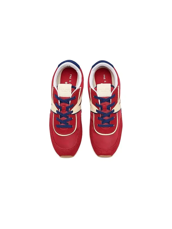Кроссовки ретро модель Retro Trainer бренд rag & bone — изображение 2 из 4, бежевый
