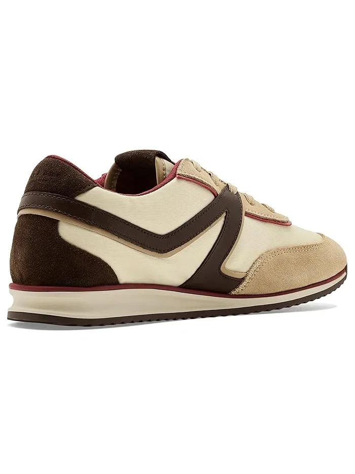 Кроссовки ретро кожа и замша Retro Trainer rag & bone — изображение 3 из 4, натуральный