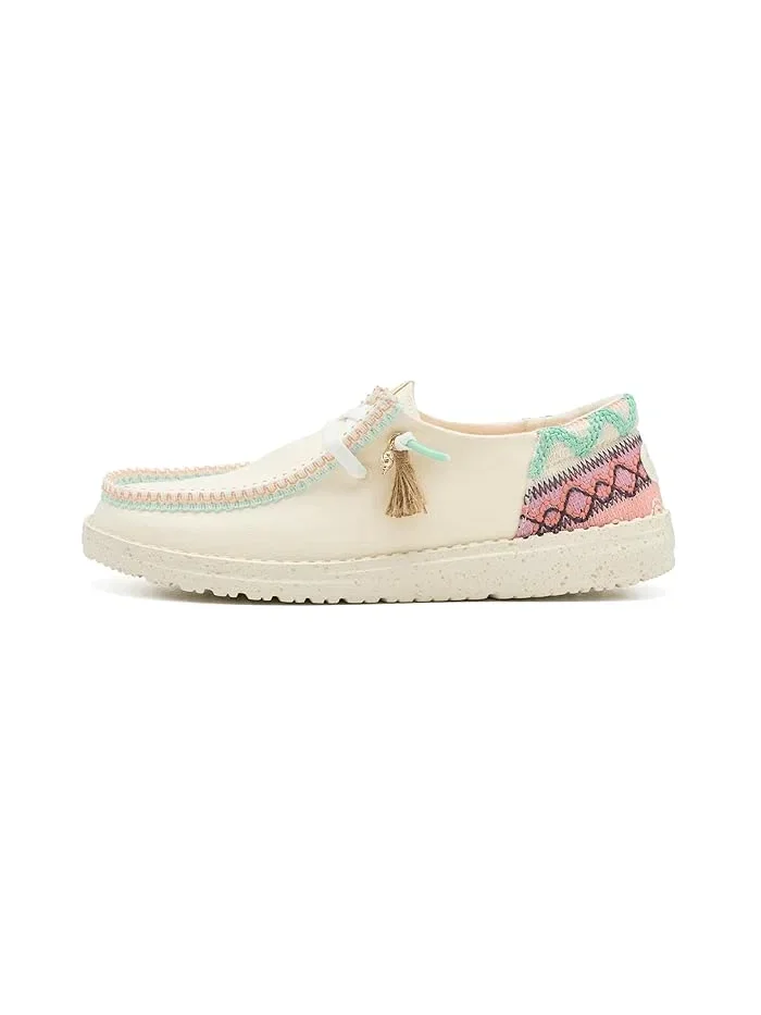 Кроссовки повседневные Wendy Funk Beach Woven Hey Dude — изображение 4 из 4, мульти