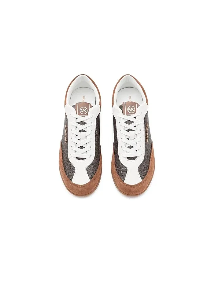 Кроссовки Nolan Lace-Up MICHAEL Michael Kors — изображение 2 из 4, коричневый мульти