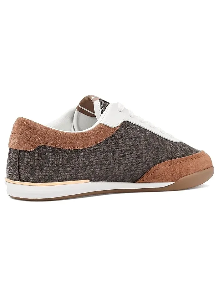 Кроссовки Nolan Lace-Up MICHAEL Michael Kors — изображение 3 из 4, коричневый мульти