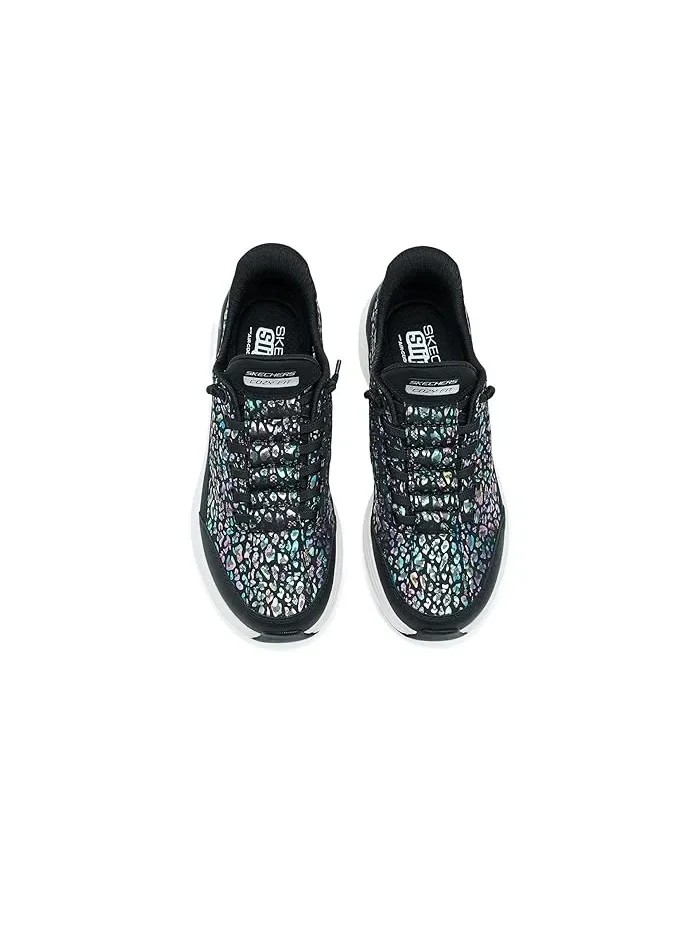 Кроссовки беговые Contour Foam Cozy Fit Radiant Glow SKECHERS — изображение 2 из 4, черный мульти
