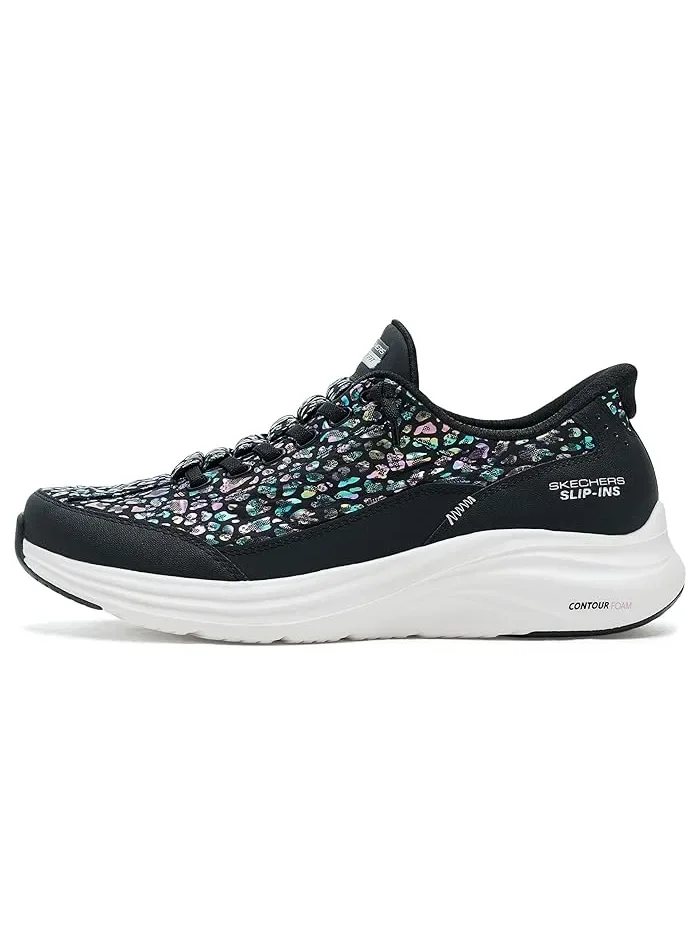 Кроссовки беговые Contour Foam Cozy Fit Radiant Glow SKECHERS — изображение 4 из 4, черный мульти