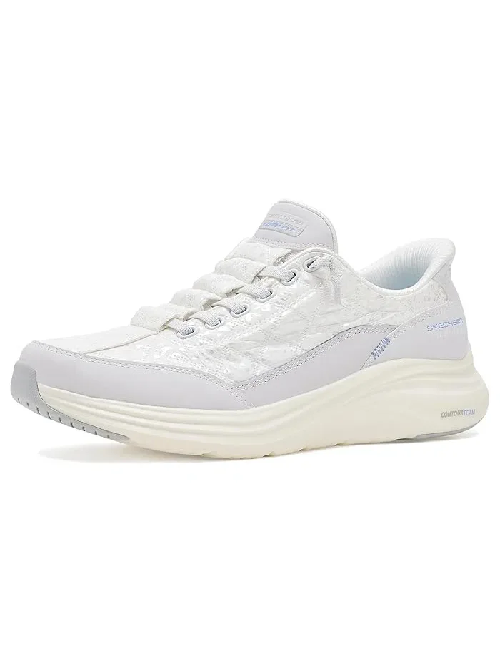 Кроссовки с контурной пеной Contour Foam Cozy Fit Radiant Glow SKECHERS — изображение 1 из 4, белый мульти