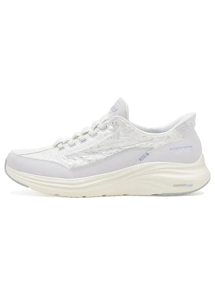 Кроссовки с контурной пеной Contour Foam Cozy Fit Radiant Glow SKECHERS — изображение 4 из 4, белый мульти