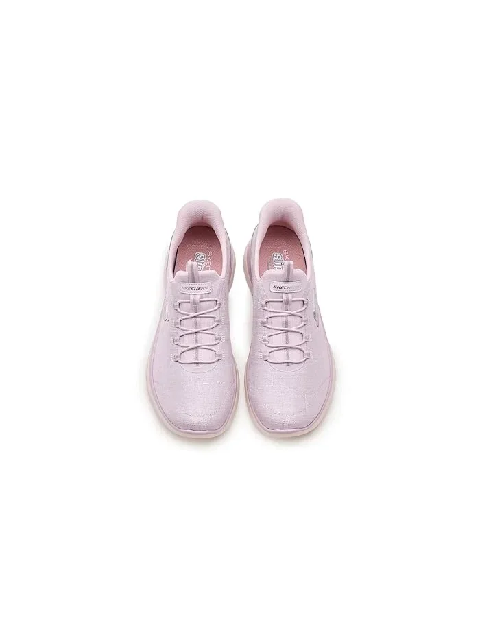 Кроссовки с фиксацией Arch Fit Summits Hands Free Slip-Ins SKECHERS — изображение 2 из 4, розовый
