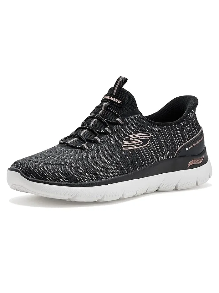 Кроссовки с фиксированной шнуровкой Arch Fit Summits Hands Free Slip-Ins SKECHERS — изображение 1 из 4, черный
