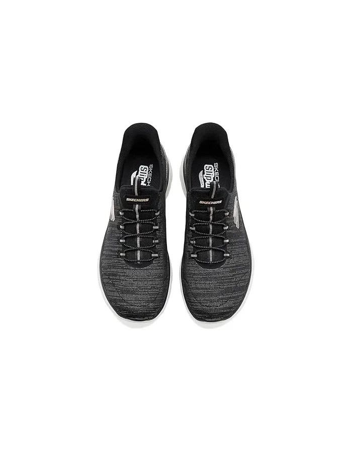 Кроссовки с фиксированной шнуровкой Arch Fit Summits Hands Free Slip-Ins SKECHERS — изображение 2 из 4, черный