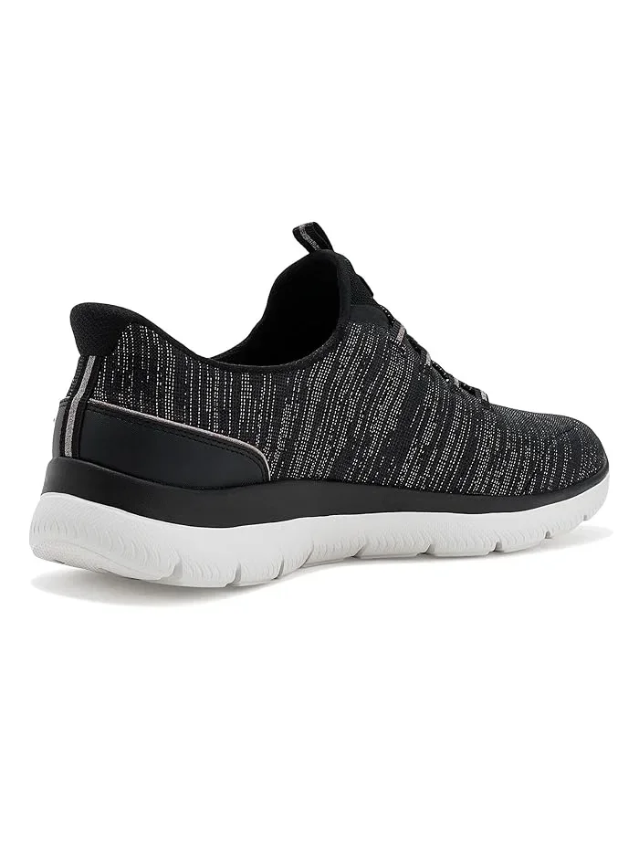 Кроссовки с фиксированной шнуровкой Arch Fit Summits Hands Free Slip-Ins SKECHERS — изображение 3 из 4, черный