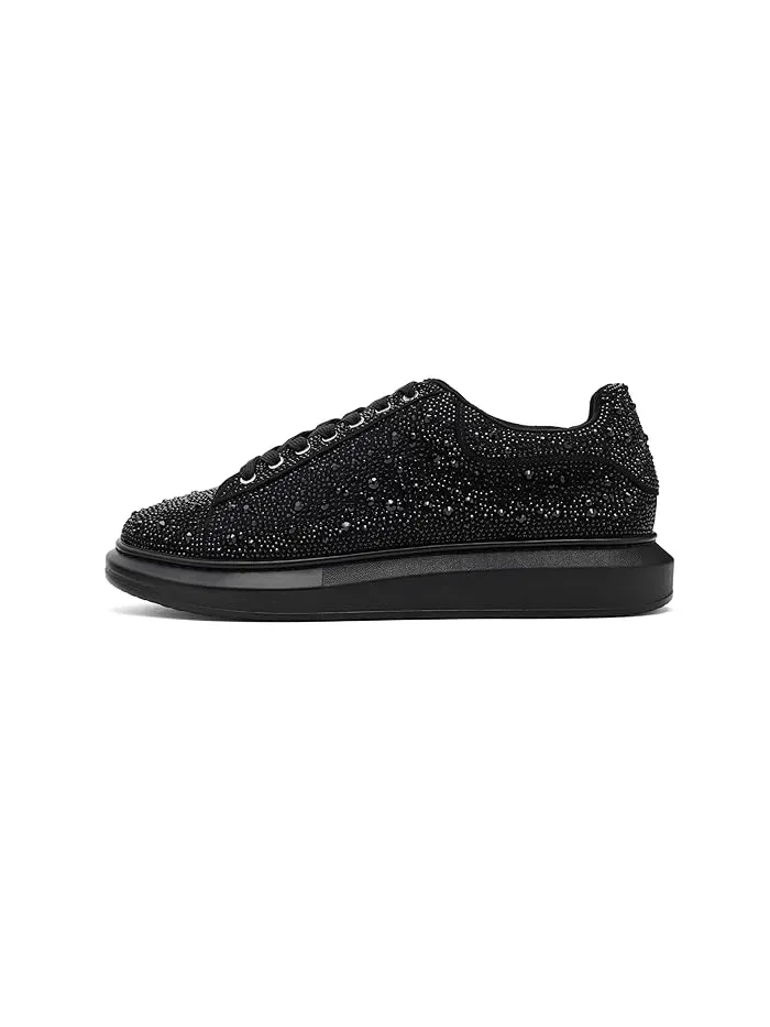 Кроссовки с блестками Icebox Steve Madden — изображение 4 из 4, черный