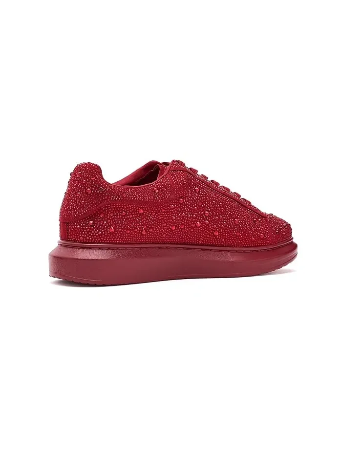Кроссовки с пайетками Icebox Steve Madden — изображение 3 из 4, красный мульти