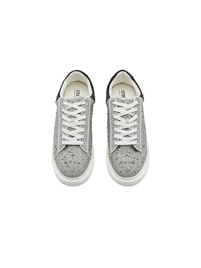 Кроссовки с пайетками Icebox Steve Madden — изображение 2 из 4, серебристый мульти