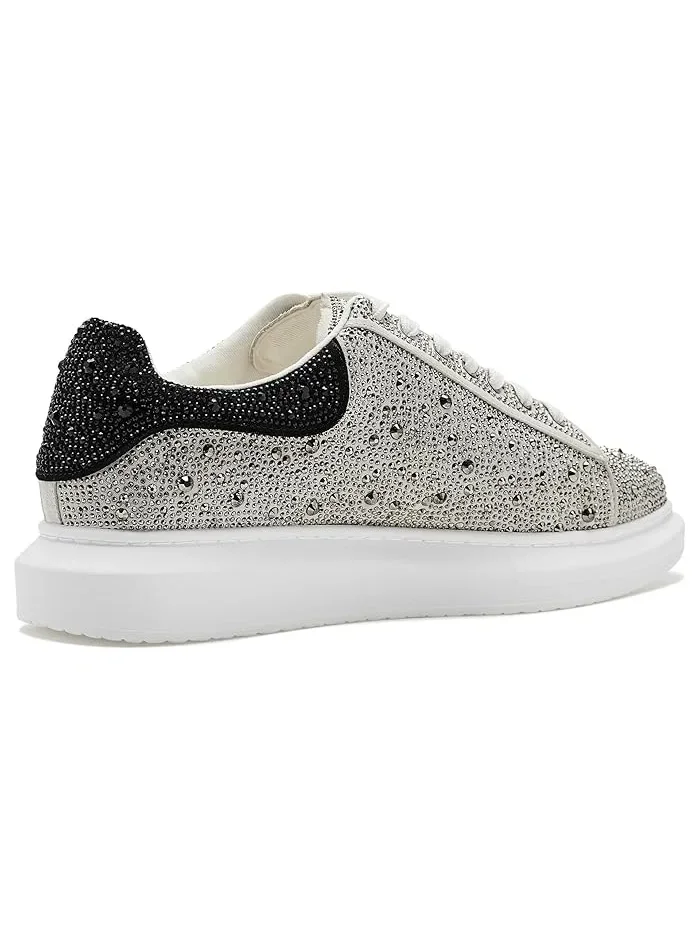 Кроссовки с пайетками Icebox Steve Madden — изображение 3 из 4, серебристый мульти