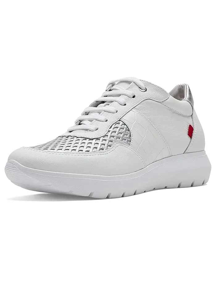 Кроссовки кожаные Banes Ct Marc Joseph New York — изображение 1 из 4, белый