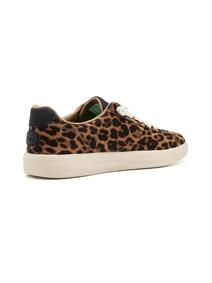 Кроссовки текстильные Karina Duo Classic Hey Dude, Leopard — изображение 3 из 4, леопардовый