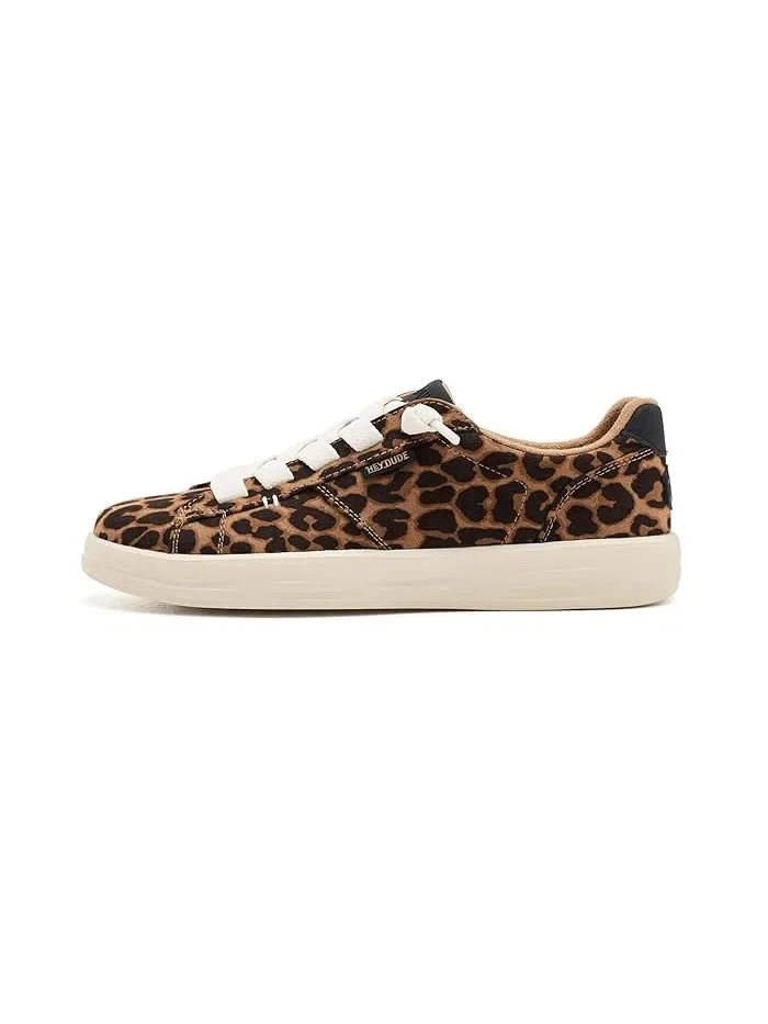 Кроссовки текстильные Karina Duo Classic Hey Dude, Leopard — изображение 4 из 4, леопардовый