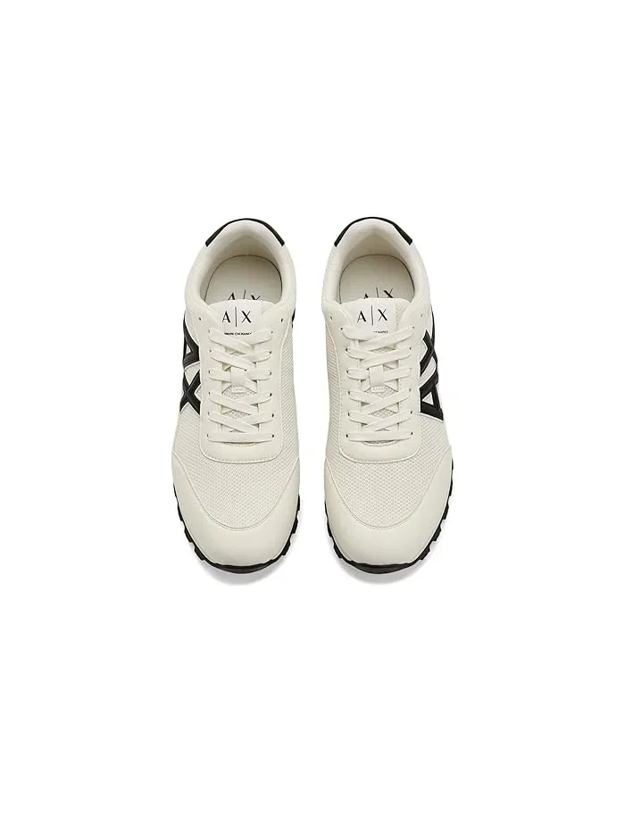 Кроссовки Drop Armani Exchange — изображение 2 из 4, белый/черный