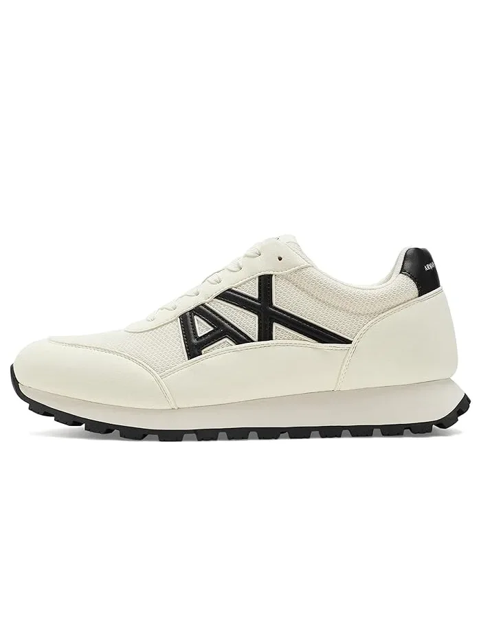 Кроссовки Drop Armani Exchange — изображение 4 из 4, белый/черный