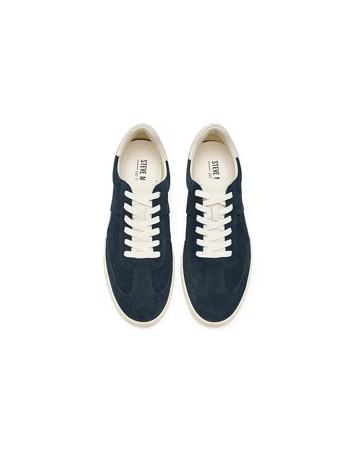 Кроссовки кожаные Dacono Steve Madden — изображение 2 из 4, темно-синий/белый