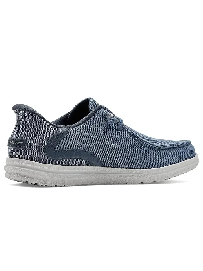 Кроссовки с технологией Slip-ins Melson-Coronado SKECHERS — изображение 3 из 4, джинсовый синий