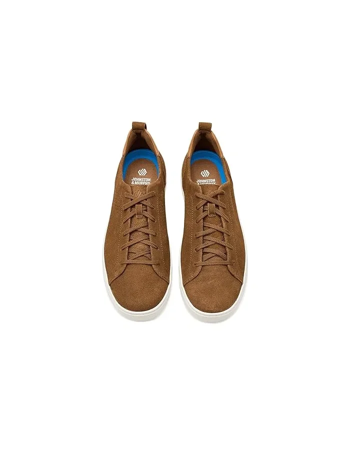 Кроссовки с шнуровкой Ollie Lace-to-toe Johnston & Murphy — изображение 2 из 4, коричневый
