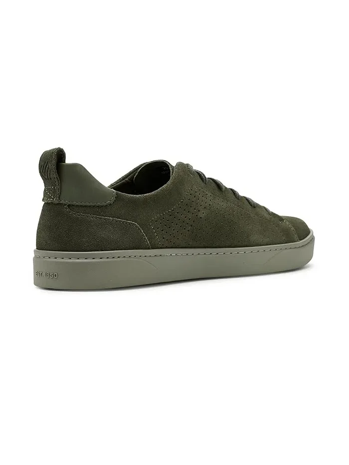 Кроссовки кожаные Ollie Lace-to-toe Johnston & Murphy, Sage Suede — изображение 3 из 4, серый