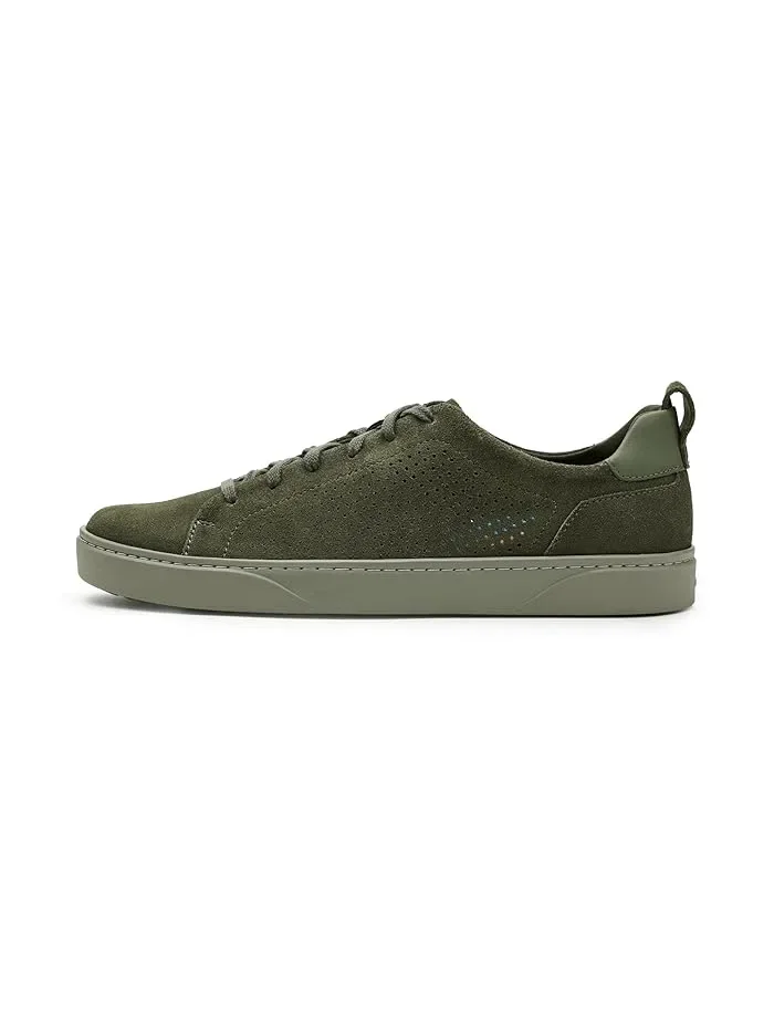 Кроссовки кожаные Ollie Lace-to-toe Johnston & Murphy, Sage Suede — изображение 4 из 4, серый