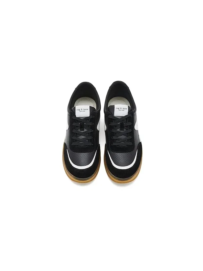 Кроссовки ретро-стиль Retro Court Sneakers 2.0 rag & bone — изображение 2 из 4, черный