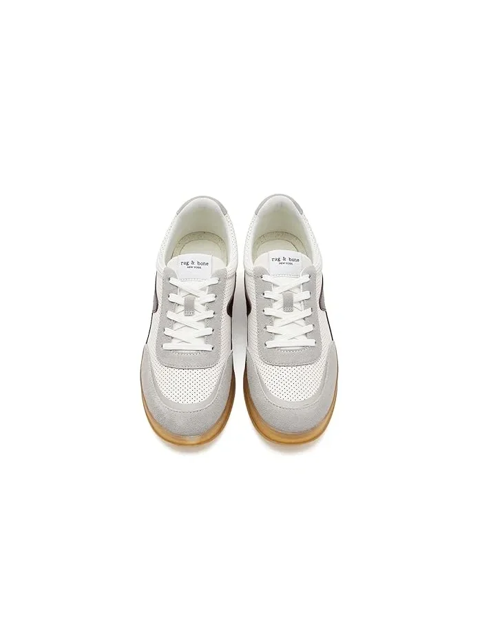 Кроссовки низкие Retro Court Sneakers 2.0 rag & bone — изображение 2 из 4, белый