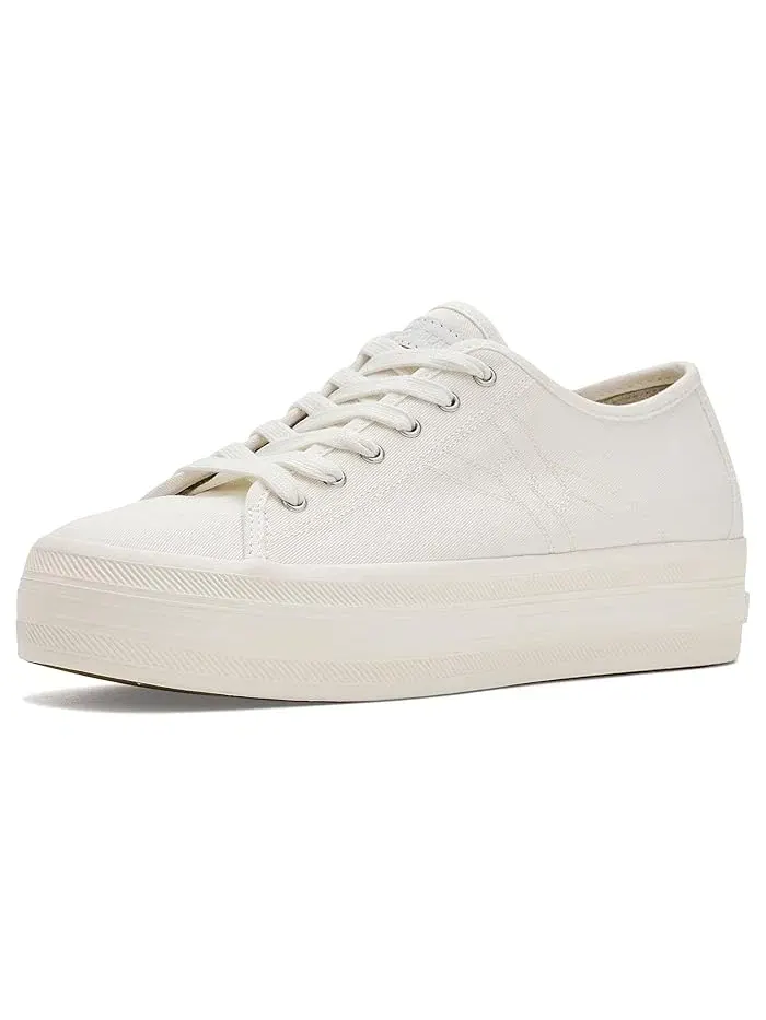 Кроссовки платформа Truett Lace-up Veronica Beard — изображение 1 из 4, кокос