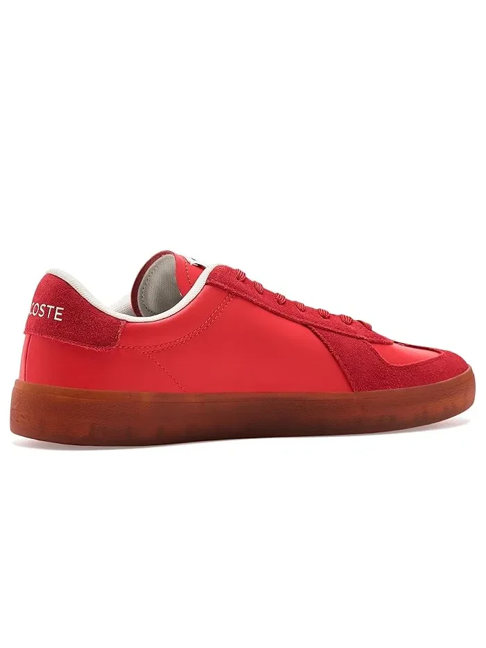 Кроссовки на кожаной подкладке Baseshot Pro Leather Lacoste — изображение 3 из 4, красный