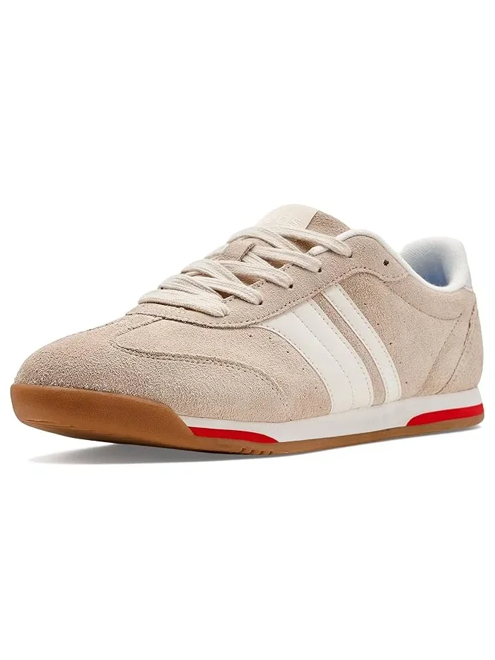 Кроссовки ретро Revival Keds, Parchment/Egret Suede/Leather