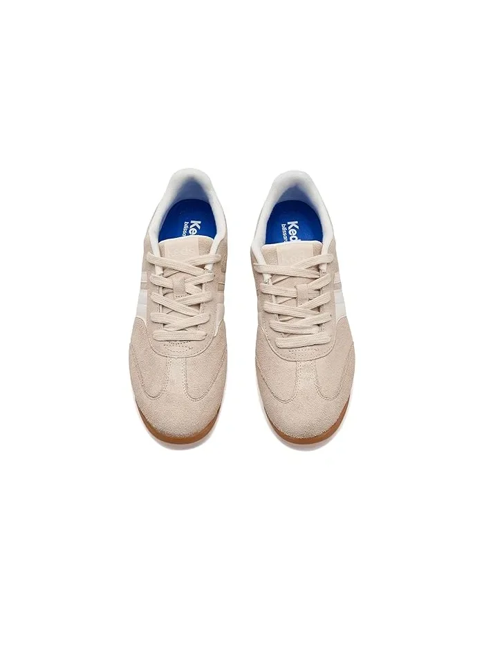 Кроссовки ретро Revival Keds, Parchment/Egret Suede/Leather — изображение 2 из 4, бежевый