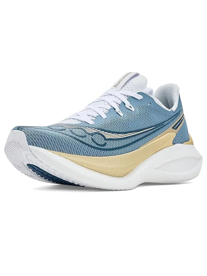 Кроссовки беговые с карбоновой пластиной Endorphin Pro 5 Saucony, Storm/Gilded — изображение 1 из 4, золотистый