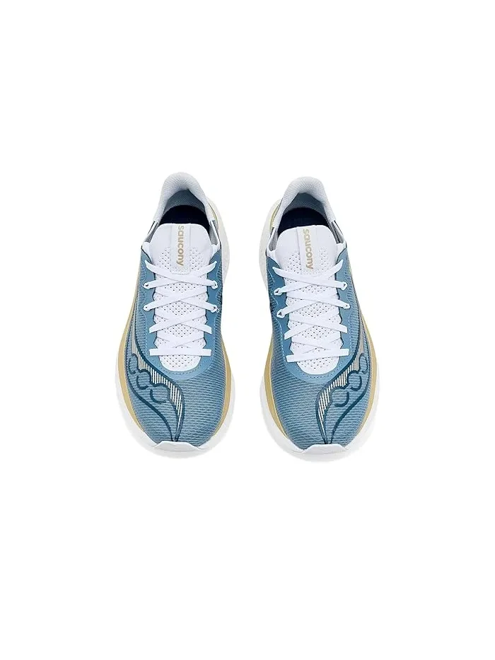 Кроссовки беговые с карбоновой пластиной Endorphin Pro 5 Saucony, Storm/Gilded — изображение 2 из 4, золотистый