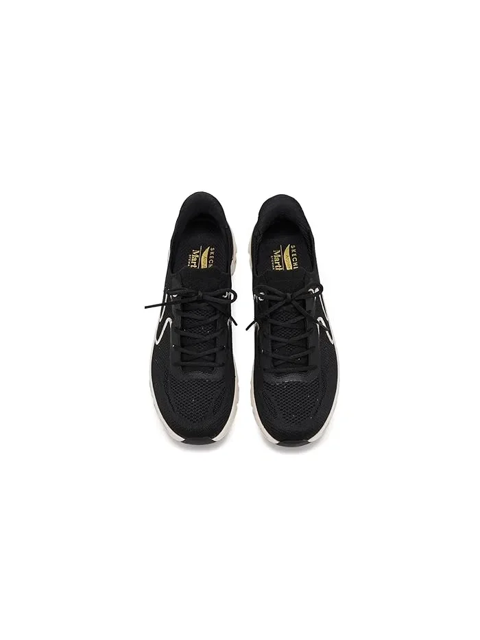 Кроссовки с пайетками Martha Stewart Arch Fit Glide Step Elevate SKECHERS — изображение 2 из 4, черный золотистый