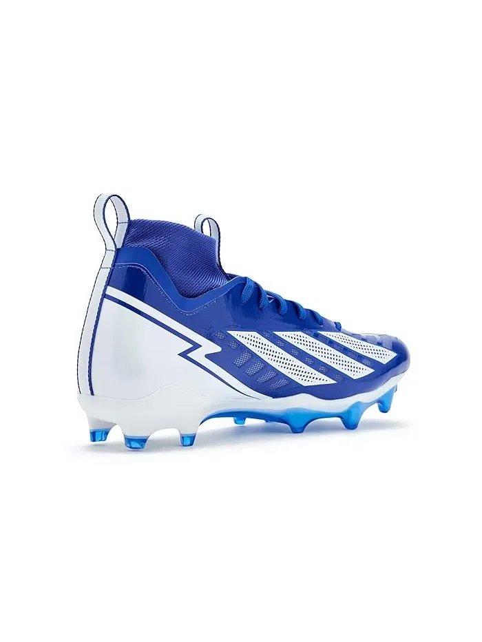 Кроссовки для американского футбола Adizero Impact II Adidas — изображение 3 из 4, синий/белый/черный