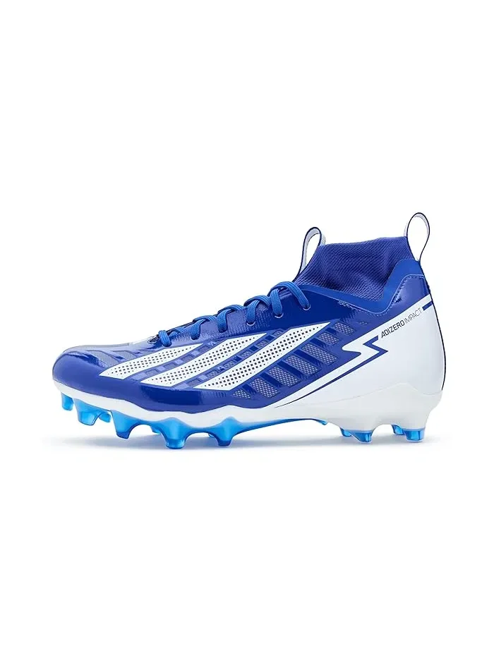 Кроссовки для американского футбола Adizero Impact II Adidas — изображение 4 из 4, синий/белый/черный