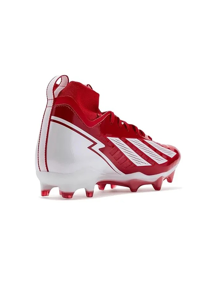 Кроссовки для американского футбола Adizero Impact II Adidas — изображение 3 из 4, красный/белый/красный