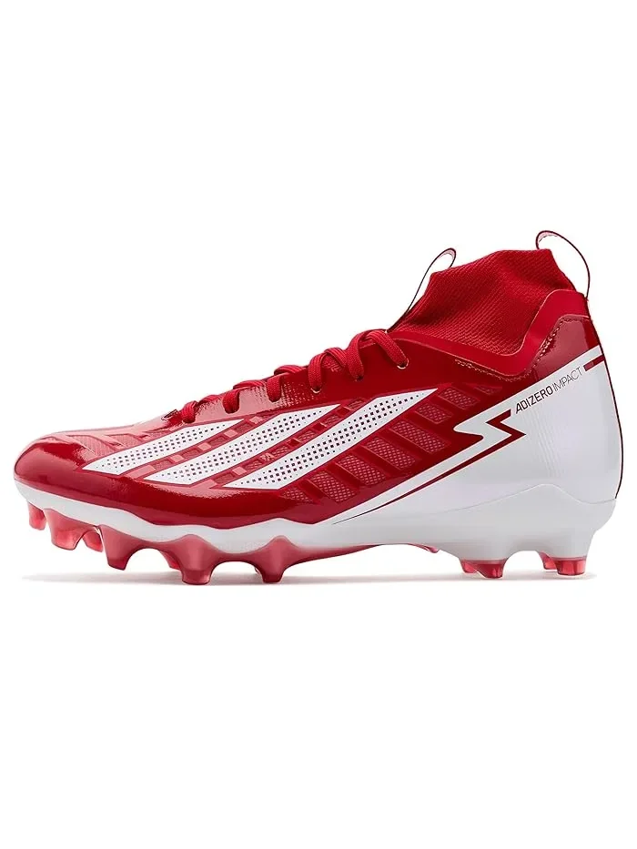 Кроссовки для американского футбола Adizero Impact II Adidas — изображение 4 из 4, красный/белый/красный