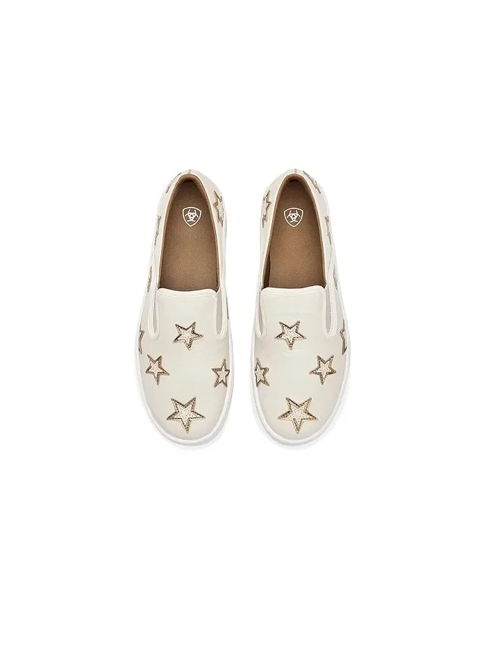 Кроссовки slip-on Skylar Star Ariat — изображение 2 из 4, слоновая кость
