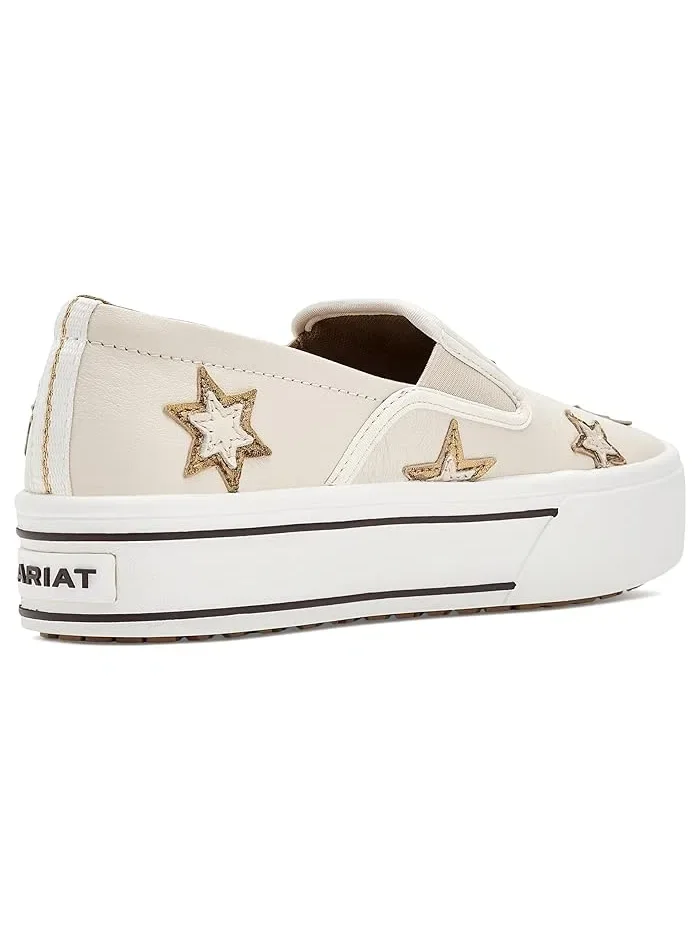 Кроссовки slip-on Skylar Star Ariat — изображение 3 из 4, слоновая кость
