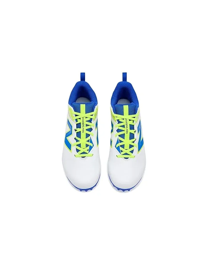 Кроссовки для лакросса Rush V5 Mid New Balance — изображение 2 из 4, белый/синий