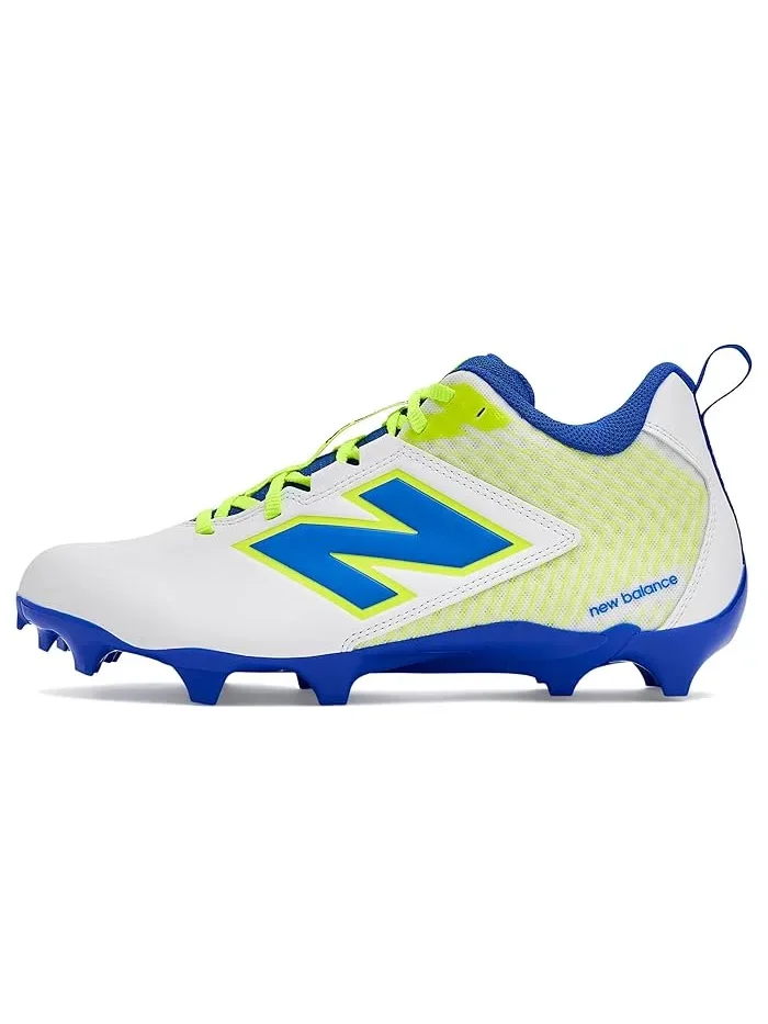 Кроссовки для лакросса Rush V5 Mid New Balance — изображение 4 из 4, белый/синий