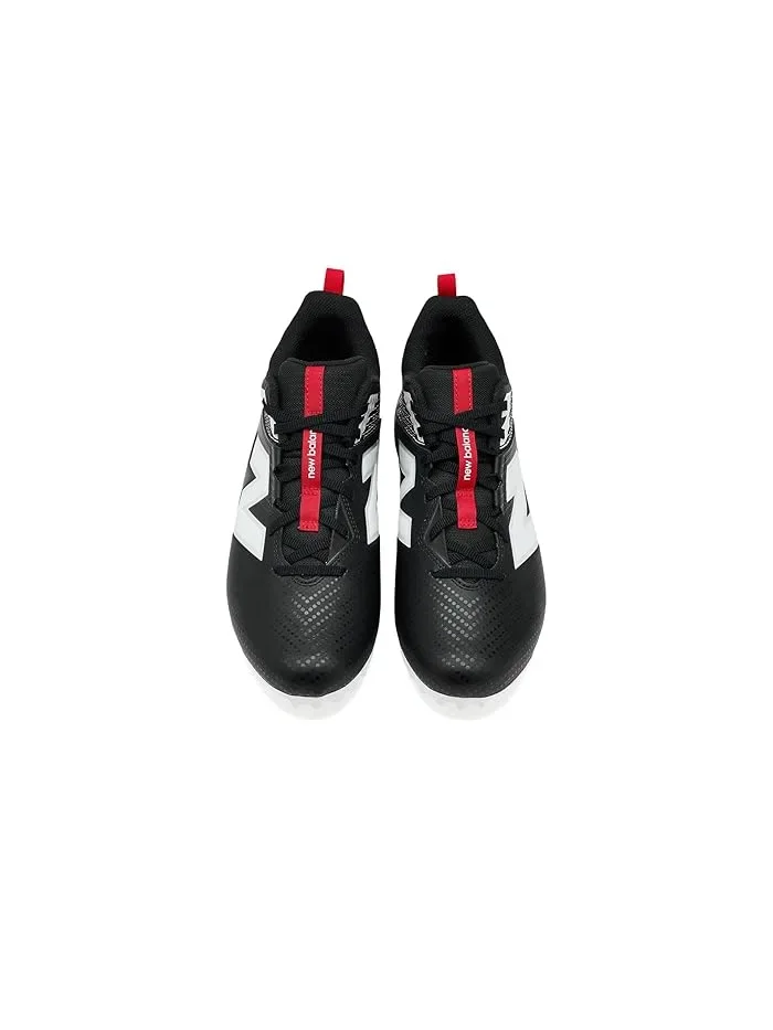 Кроссовки для лакросса Rush V5 Mid New Balance — изображение 2 из 4, черный/белый/красный