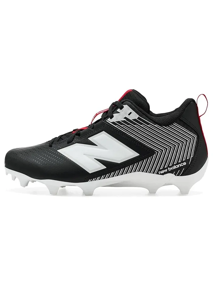 Кроссовки для лакросса Rush V5 Mid New Balance — изображение 4 из 4, черный/белый/красный