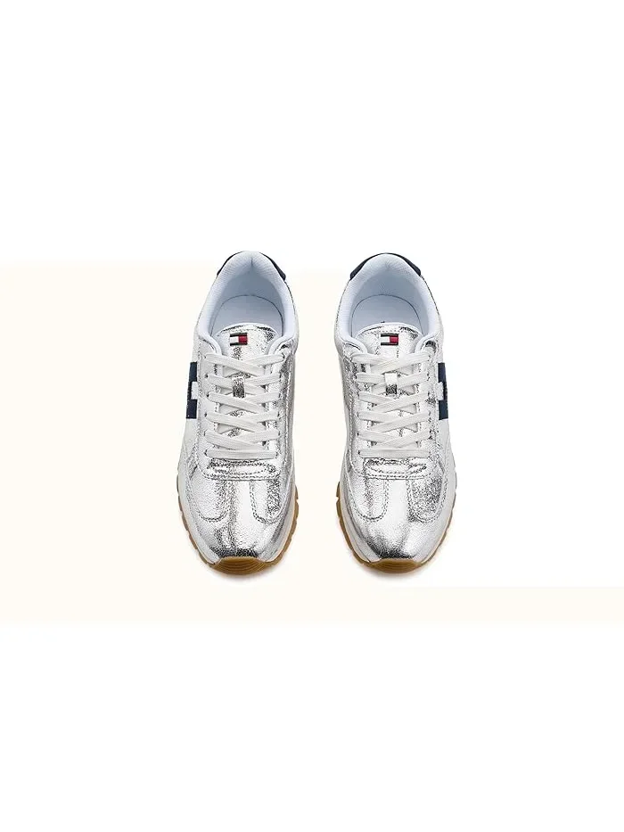 Кроссовки ретро-стиль Hatina Tommy Hilfiger — изображение 2 из 4, серебряный