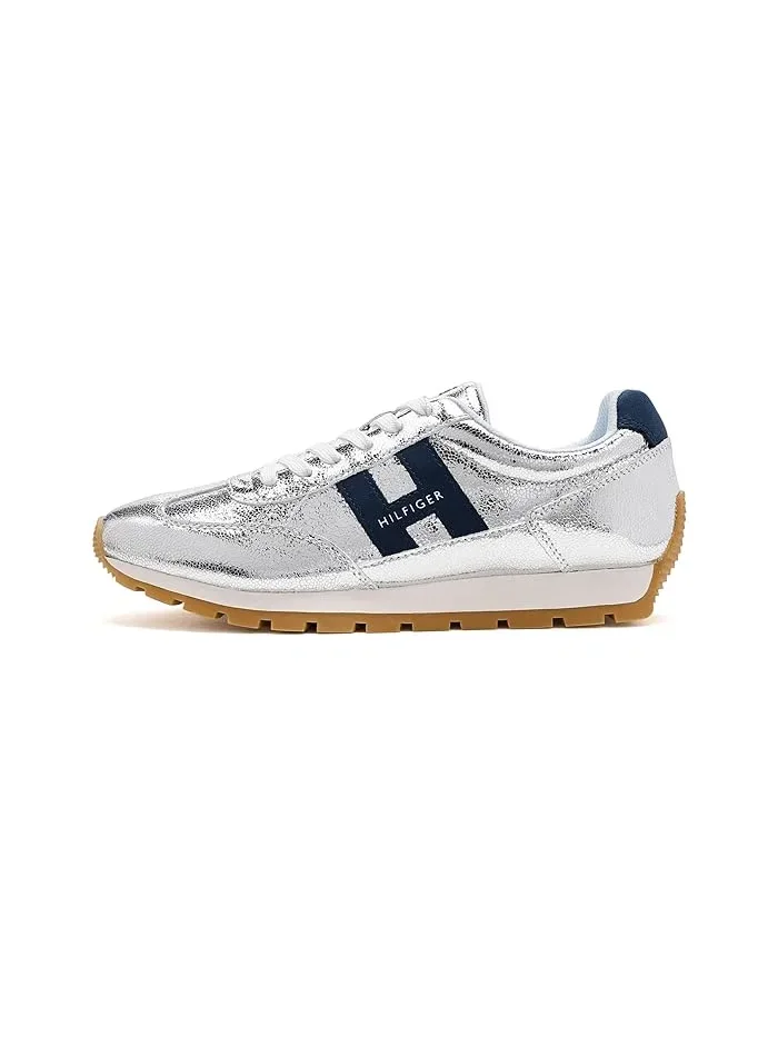 Кроссовки ретро-стиль Hatina Tommy Hilfiger — изображение 4 из 4, серебряный